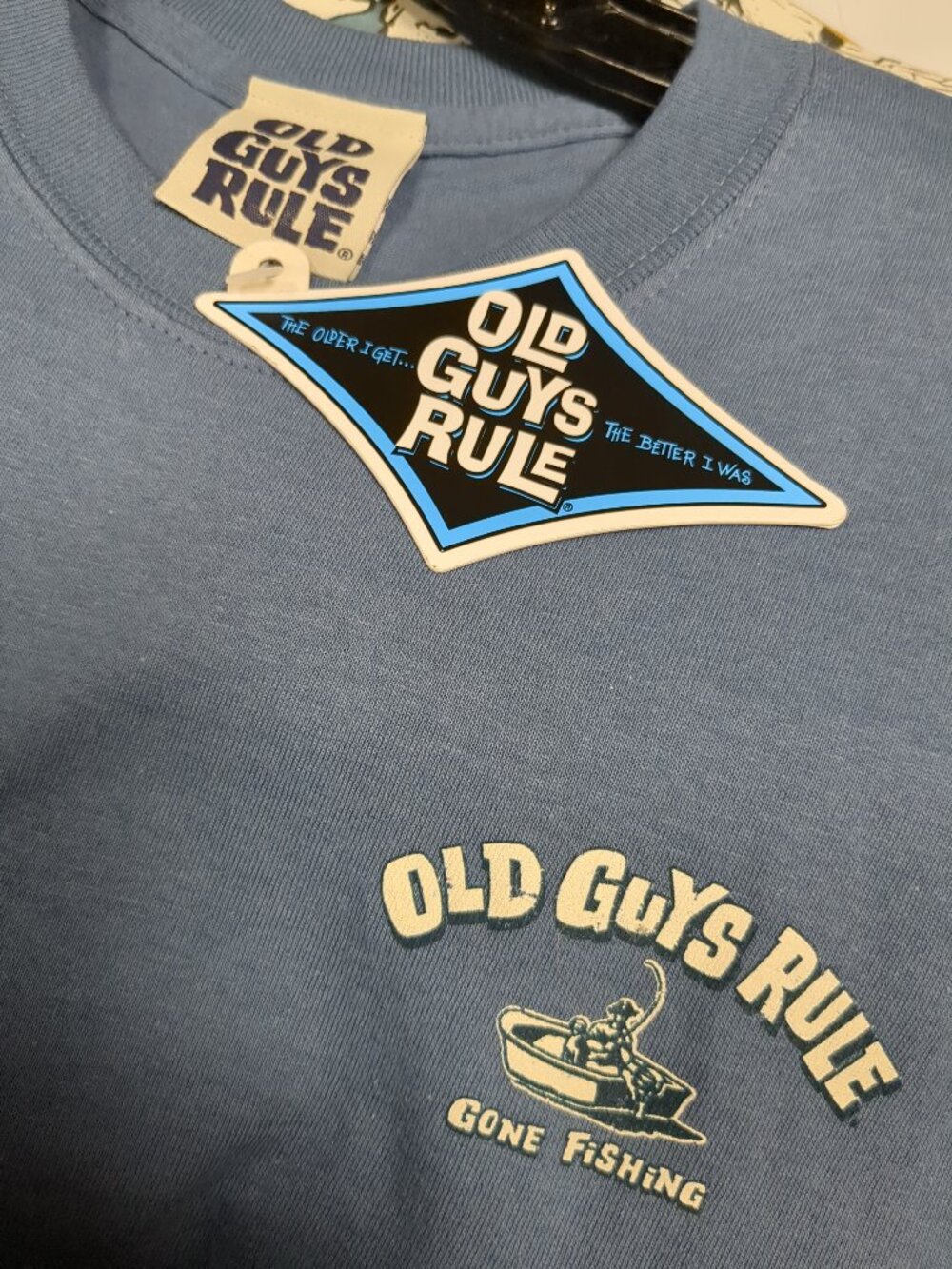 M Vintage Old Guys Rule Tee Shirt